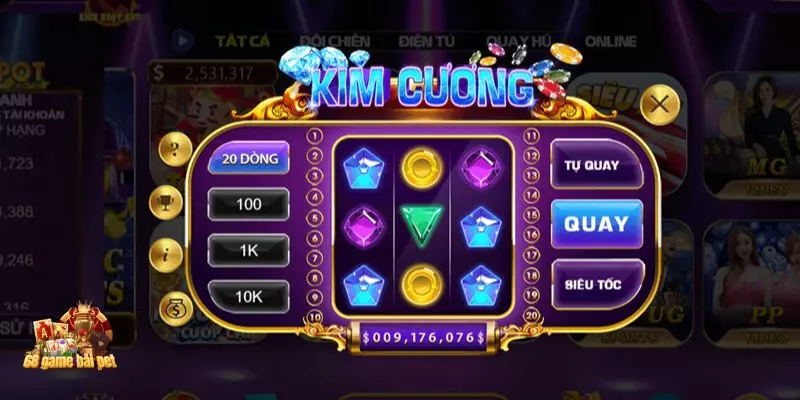 Kim cương 68 game bài là tựa game mini có sức hút mạnh mẽ